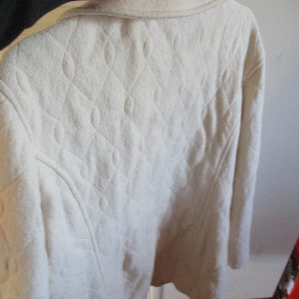 Geiger Classic Button Wool Coat Jacket Button Lin… - image 6